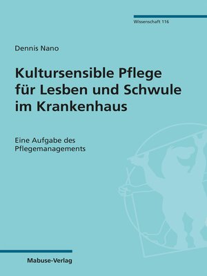 cover image of Kultursensible Pflege für Lesben und Schwule im Krankenhaus